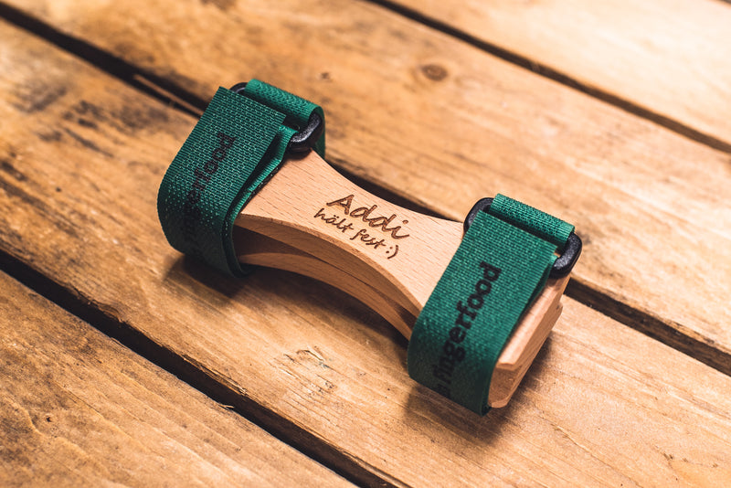 "Addi", der erste Adapter für Boulderbürsten