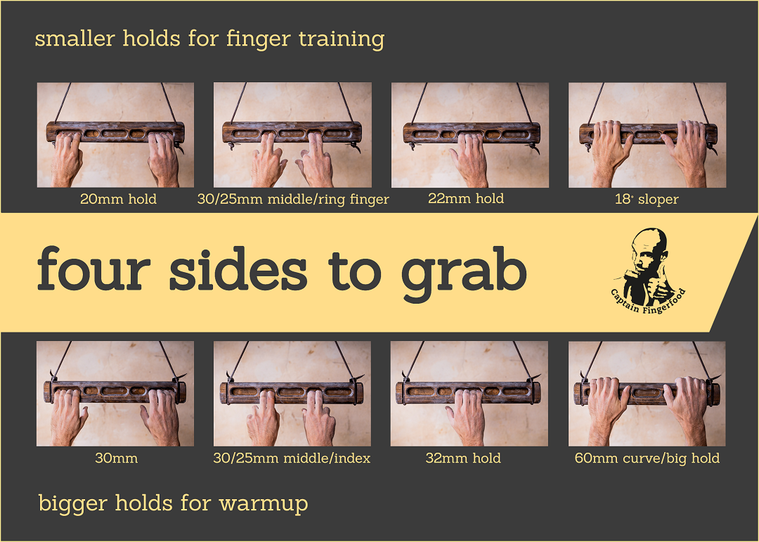 Climbing Fingerboard Door Frame Hangboard Training For